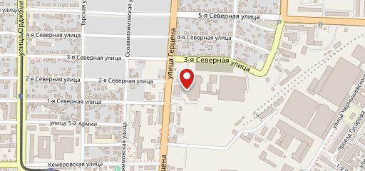 Блинная на карте