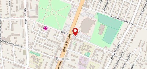 Блинная на карте