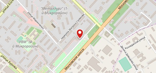 Блинная на карте