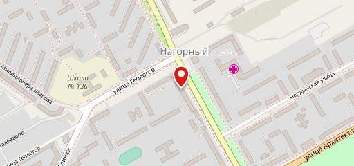 Блинная на карте