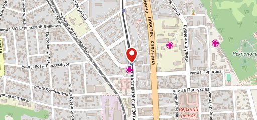 Блинная на карте