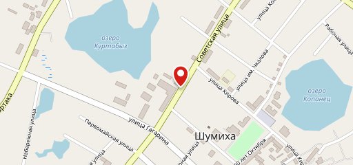 Блинная на карте