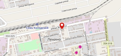 Блинная на карте