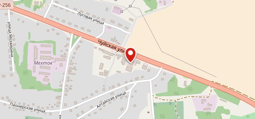 Блинная на карте