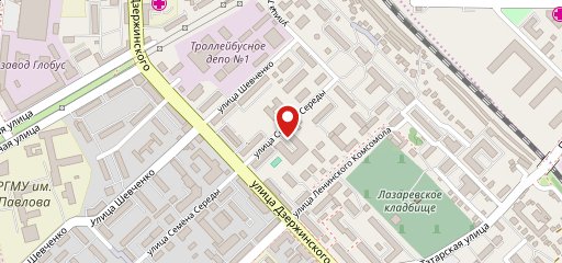 Блинная на карте