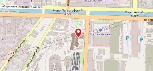 Блинная на карте