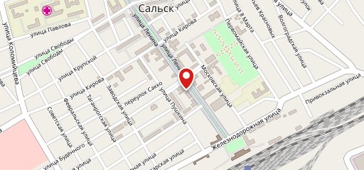 Блинная на карте