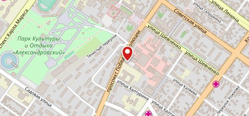 Блинная на карте