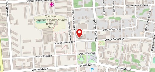 Блинная Сковородка на карте