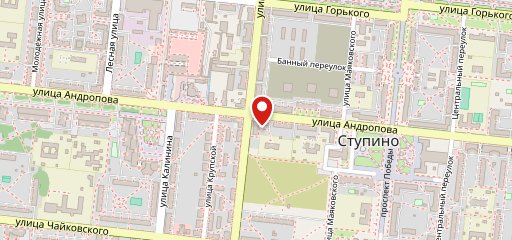 Блинная на карте
