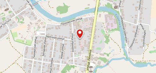 Блинная на карте