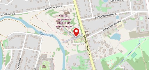 Блинная на карте