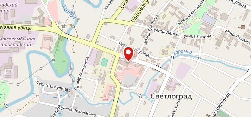 Блинная на карте