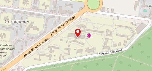 Блинная на карте