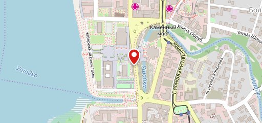 Блинная на карте