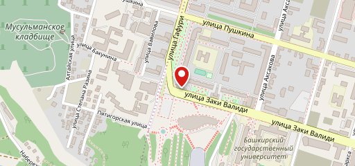 Блинная на карте
