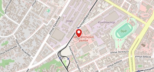 Блинная на карте