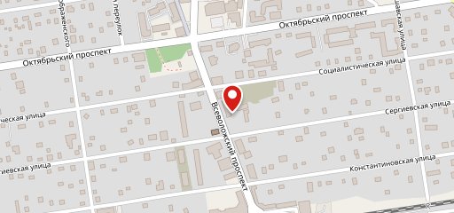 Блинная на карте