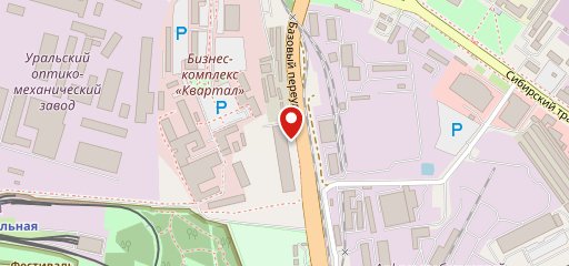 Блинная на карте