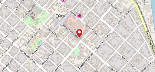 Блинная на карте