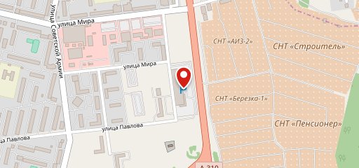 Блинная на карте