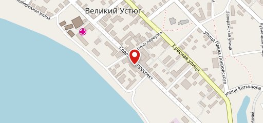 Блинная на карте