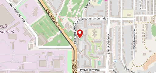 Блинная на карте