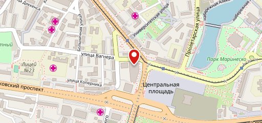 Блинница на карте