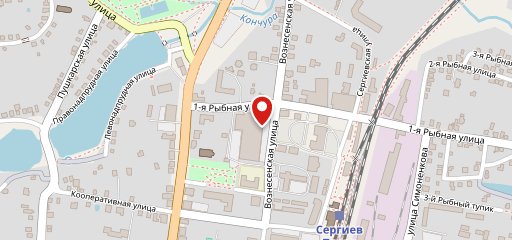 Блинница на карте
