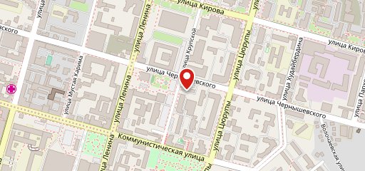Блинница на карте