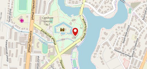 Блинский на карте