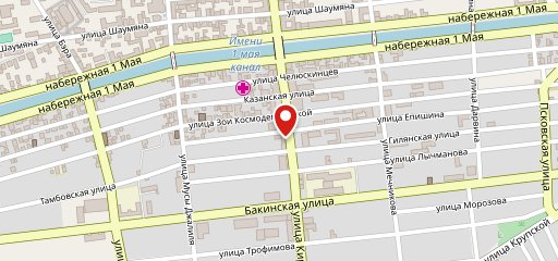Blue Mist на карте