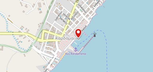 Blue Note Restaurant, Kos на карте