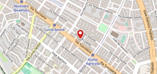 BLUE OKTOPUS Ristorante sardo di pesce Roma Tuscolana на карте