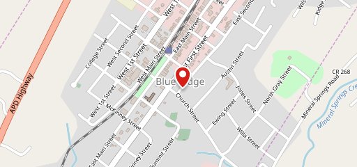 Blue Ridge Rubs на карте