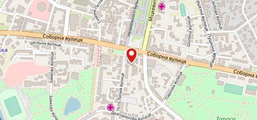 Бар-ресторан Blues and Jazz на карте