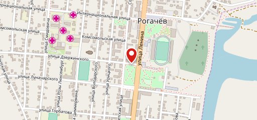 Бобров на карте