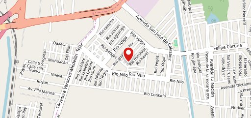 Boca del Río на карте