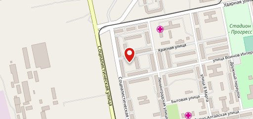 Бочка "Барнаульское Бочковое" на карте