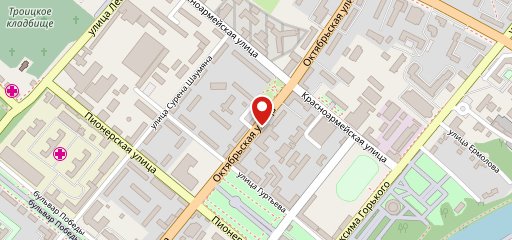 Бочка пива на карте
