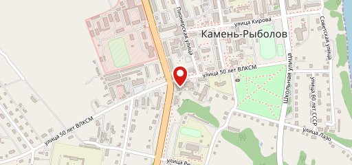 Бочонок на карте
