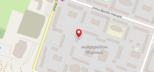 Бодрый кофе на карте