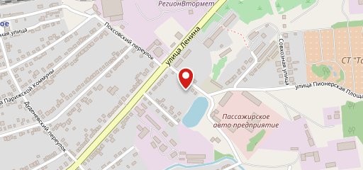 Столовая на карте
