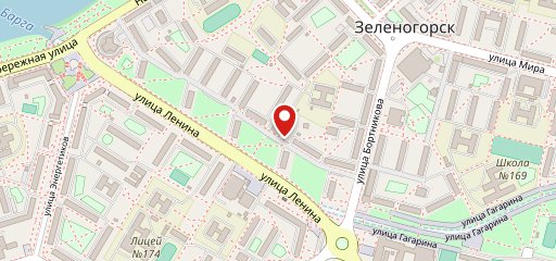 Богунай, Ресторан на карте
