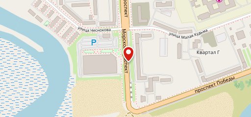 Большая ложка на карте