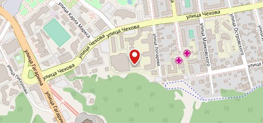 Столовая на карте