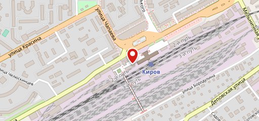 Большая столовая на карте