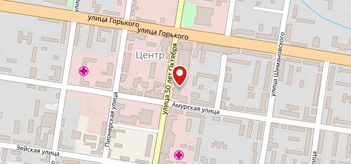 Большая тарелка на карте