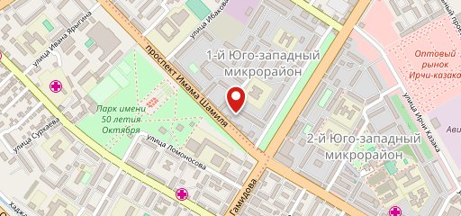 Большая тарелка на карте