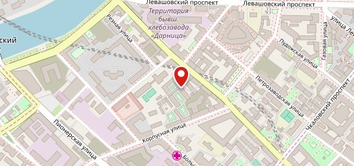 Булочная на карте